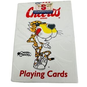Hoyle Brand Chester Cheetah Cheetos Playing Cards‎ Poker Sealed